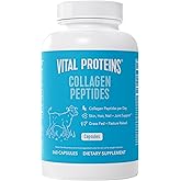 Vital Proteins Collagen Peptides Capsules for Women, Collagen Supplement 360 Capsules