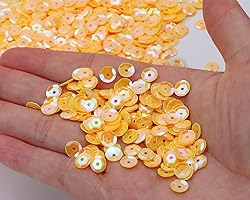Penta Angel Loose Sequins 4000Pcs 6mm Round