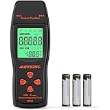 Meterk EMF Meter Electromagnetic Field Radiation Detector Handheld Mini Digital LCD EMF Detector Dosimeter Tester Counter
