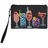 Bamboo Trading Company SHB628 Cocktail Mingle Club Bag, 7-inch Length, Multicolor