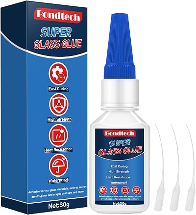 Bondtech Super Glue 30 g All Purpose Clear Adhesive Anti-Clog Cap