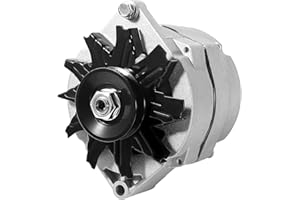 HIKEVENT New 1 Wire GM Self Exciting Alternator 63A Compatible with Chevy 350 New Delco One Wire 10SI SBC BBC #334-2614, 1100125, ADR0325, 40012370, 7127SEN