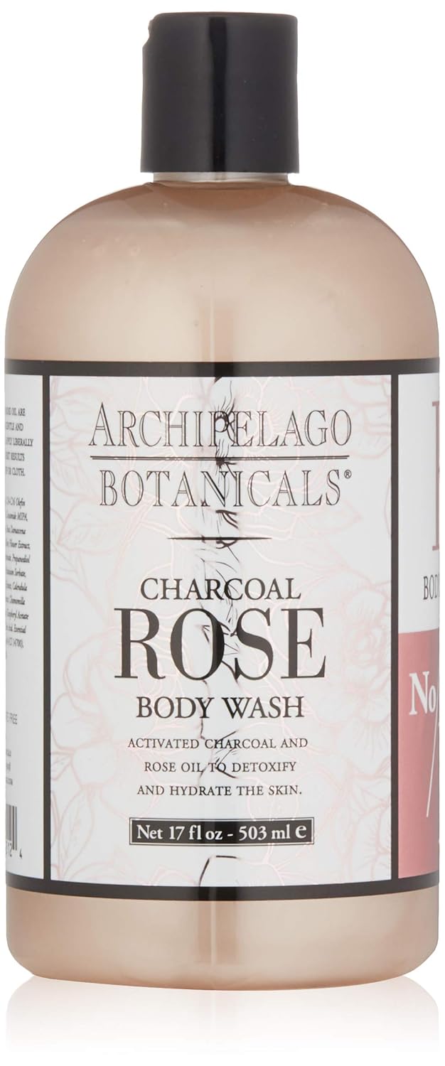 archipelago lotions home page on Amazon Com Archipelago Charcoal Rose Body Wash 17 Fl Oz Premium Beauty