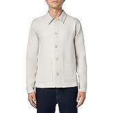 HUGO Men's Soft Twill Patch Pocket Overshirt