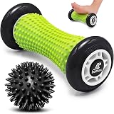 Beenax Foot Massage Roller and Spiky Ball Set for Foot Care