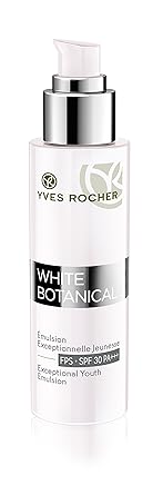 Yves Rocher White Botanical Exceptional Youth Emulsion SPF30 PA+++, 50ml