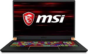 MSI GS75 Stealth-1074 17.3" 144Hz 3ms Ultra Thin and Light Gaming Laptop Intel Core i7-9750H RTX2080 32GB 1TB NVMe Thunderbolt 3 Win10