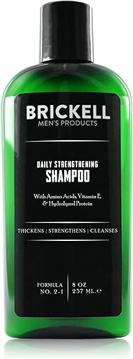 メンズ シャンプー 240ml (Brickell Men’s Products) オーガニック メンズ スキンケア アメリカ製【Amazon.co.jp 限定】