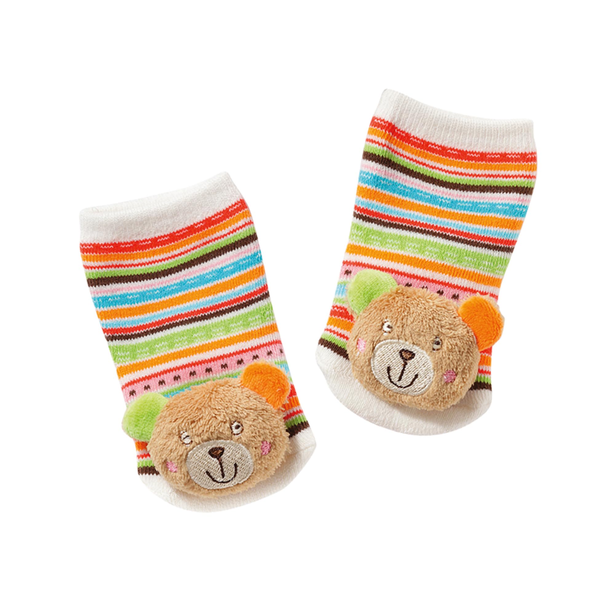 Fehn 091519 Rattle Socks Teddy