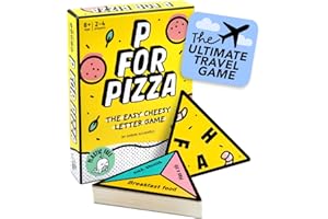 Big Potato P for Pizza: Family Card Game | Great for Adults and Kids | Perfect for The Holidays and Family Game Night | Compact Card Game