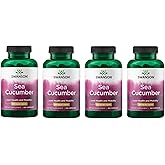 Swanson Sea Cucumber - Natural Supplement Promoting Joint Health & Mobility Support - Supports Cartilage Protection & Connective Tissue Health - (100 Capsules, 500mg Each) (4 Pack)