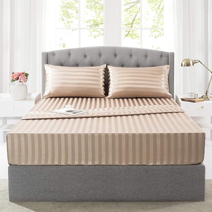 silk sheets queen deep pocket
