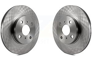 CMX Front Disc Brake Rotors Pair Replacement For Toyota Echo MR2 Spyder K8-100320