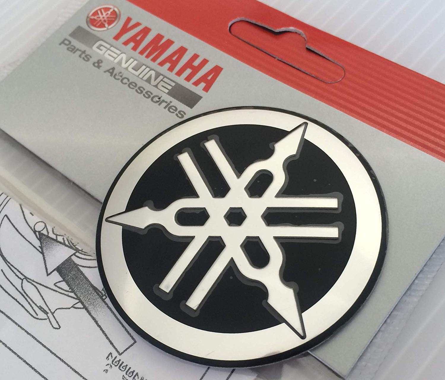 ****yamaha forks decals x2 carbon fibre look****