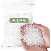 Nexboraque 5 LB Polypropylene Filling Pellets, Durable Plastic Stuffing Beads Weighted Filler Beads for Bean Bags, Dolls, Blankets, Crafts, Pillows, Cushions