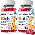 DR. MORITZ Melatonin Gummies for Kids and Adults - Chewable 1mg Kids Melatonin Gummy - Strawberry Flavor - Sleep Support - Gluten-Free and Vegetarian (120 Count)