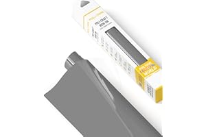 POLI-TAPE Poli-Flex® Turbo – Gray Matte Heat Transfer Vinyl (HTV) – 12" x 36 in for T-Shirts, Iron - On Vinyl, Easy to Cut & Weed - Extra Durable