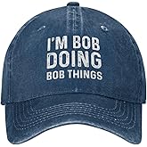 Im Bob Doing Bob Things Hat for Men Baseball Caps Trendy Caps