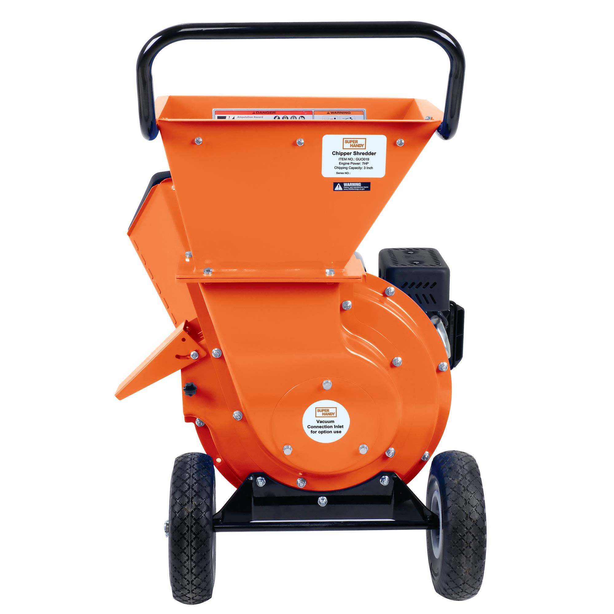 SuperHandy Wood Chipper Shredder Mulcher 7HP Gas Powered Max 3