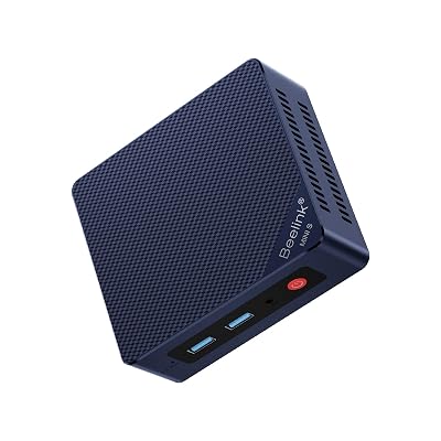 Beelink Mini PC, Mini S12 Intel 12th Gen 4-Core N95(up to 3.4GHz), Mini Computer 12GB LPDDR5 RAM 500GB SSD, Desktop PC Dual HDMI 4K UHD/2.5G/Dual WiFi5/BT4.2/HTPC/W11 Home