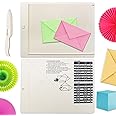Scoring Board, Envelope Maker, Envelope Punch Board, Scoring Tool, Small Score Board for Paper Crafts, Multi-Purpose Scoring Board for Card Making, Mini Envelope Making and Gift Box Making
