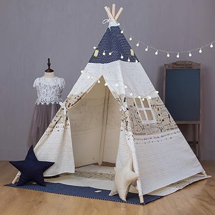 teepee tent with mat