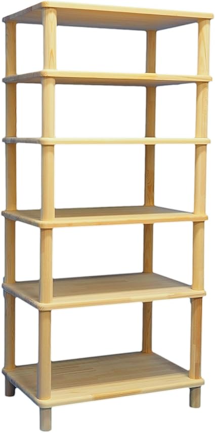 Amazon Co Jp 工場直販価格 23 6円 着値 パイン 材を贅沢に使ったオーディオラック1300 サイズ幅600 奥行400 高さ1300ミリ 木製オーディオラック 無塗装パイン 材を贅沢に使用 鉄 ガラス 塗装板には無い吸湿能力で機器内部の結露対策 すべての出品を見るを