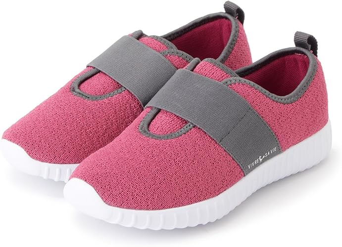 Amazon ハッシュアッシュ スリッポンスニーカー G 19 0cm ラズベリーピンク 073 運動靴 スニーカー