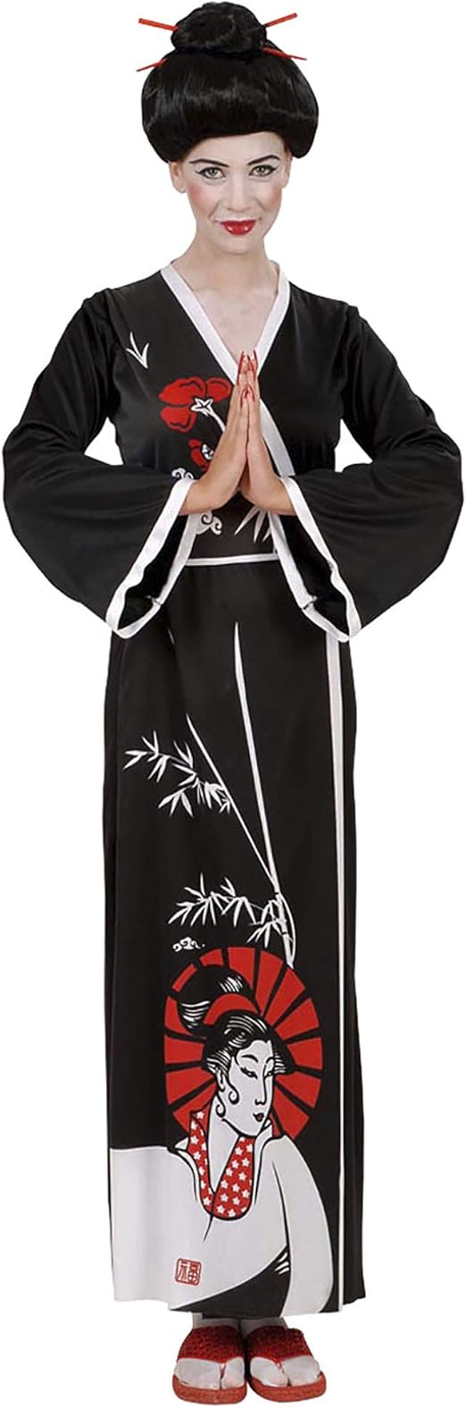 Ladies Geisha Costume Medium UK 1012 for Oriental Chinese Fancy Dress