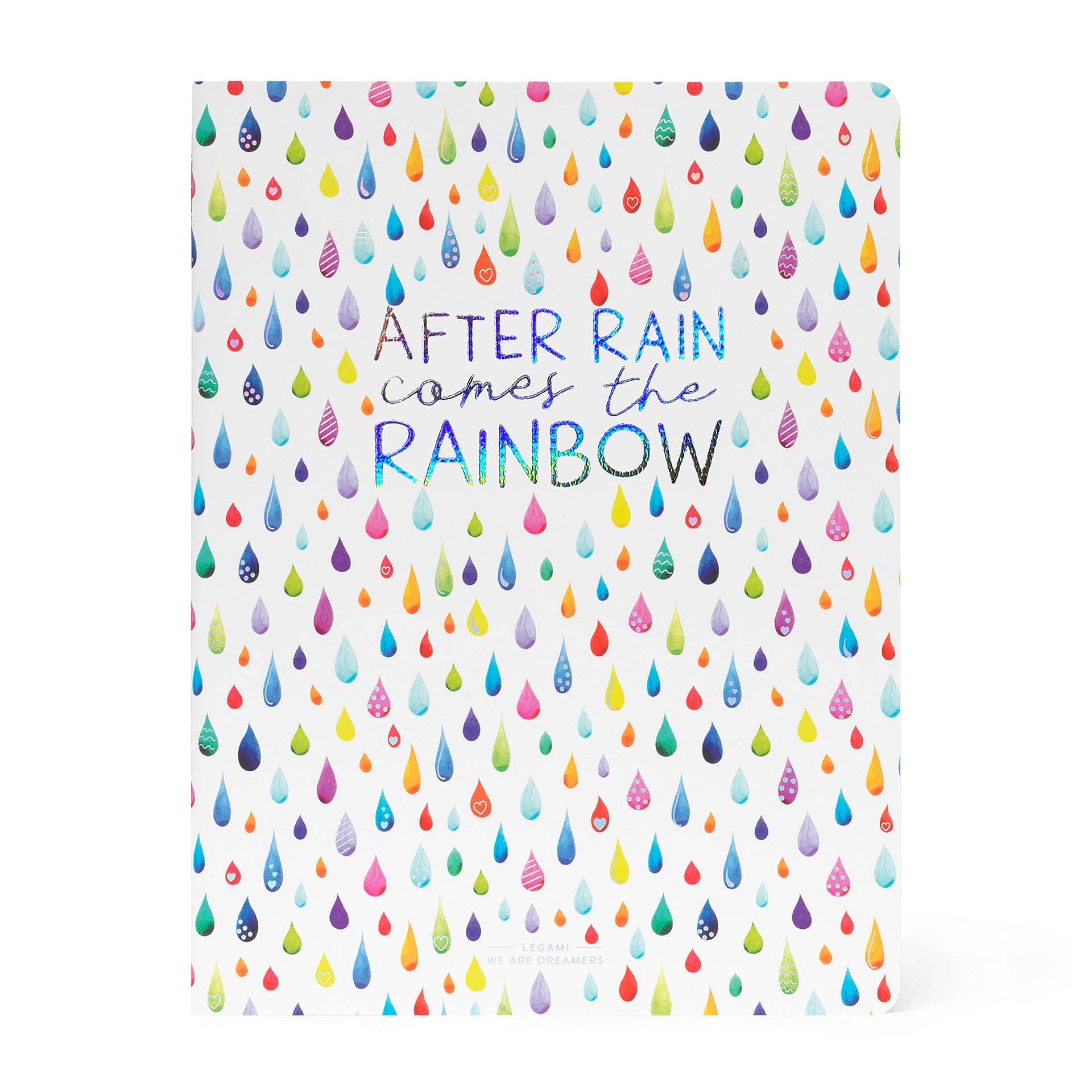 Legami Foglio B5 - Notebook with Stripes, Multicoloured (After Rain), 18.5 x 24.8 cm — image 1