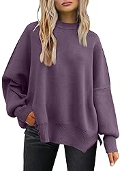 LILLUSORY Women's Oversized Batwing Sweaters 2025