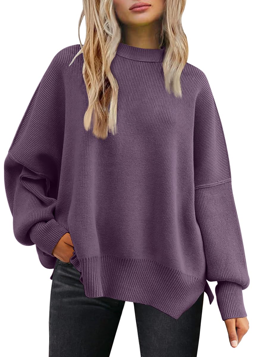 LILLUSORY Women's Oversized Batwing Sweaters 2025