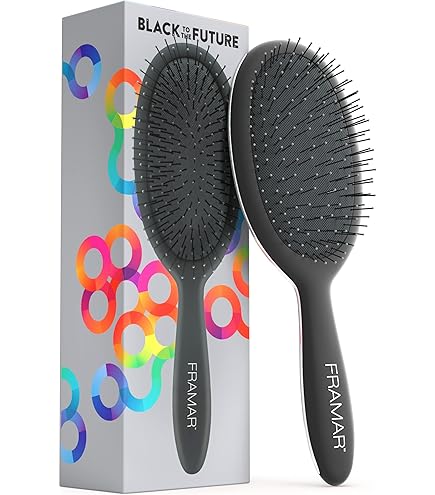 Black-Zigzag1) - Speed Dry Hair Brush Soft Bristles Flexible
