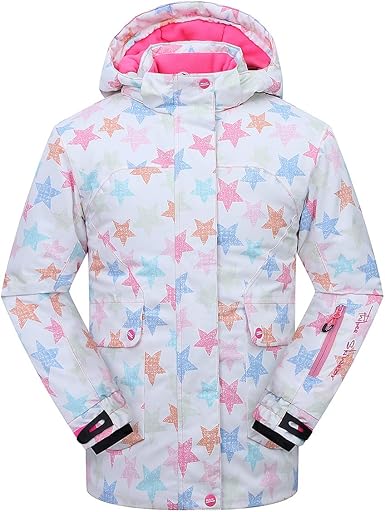 Amazon Com Victrax Girls Waterproof Ski Jacket Outdoor Colorful