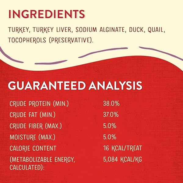 STELLA & CHEWY’S FREEZE-DRIED RAW WILD WEENIES DOG TREATS – HIGH-PROTEIN TRAINING TREATS FOR DOGS & PUPPIES – ALL-NATURAL GAME BIRD RECIPE WITH 97% TURKEY, DUCK & QUAIL – USA MADE – 3.25 OZ BAG