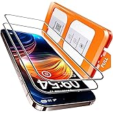 TOCOL for iPhone 16 Pro Max Screen Protector, Easy Installation | Bubble-Free, 9H+ Tempered Glass, 8FT Military Grade Shatterproof, Anti-Scratch, Case Friendly HD Clear 6.9" 2 Pack