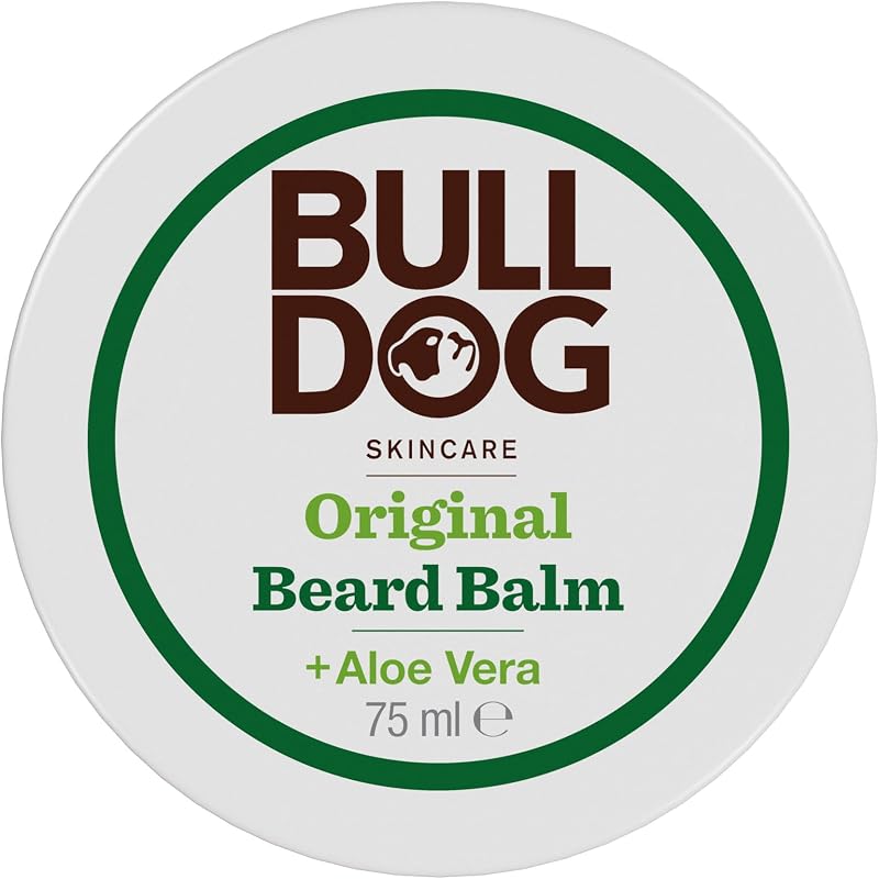 BULLDOG Original Beard Balm 75g - For Condition & Light Hold, All Beard Types