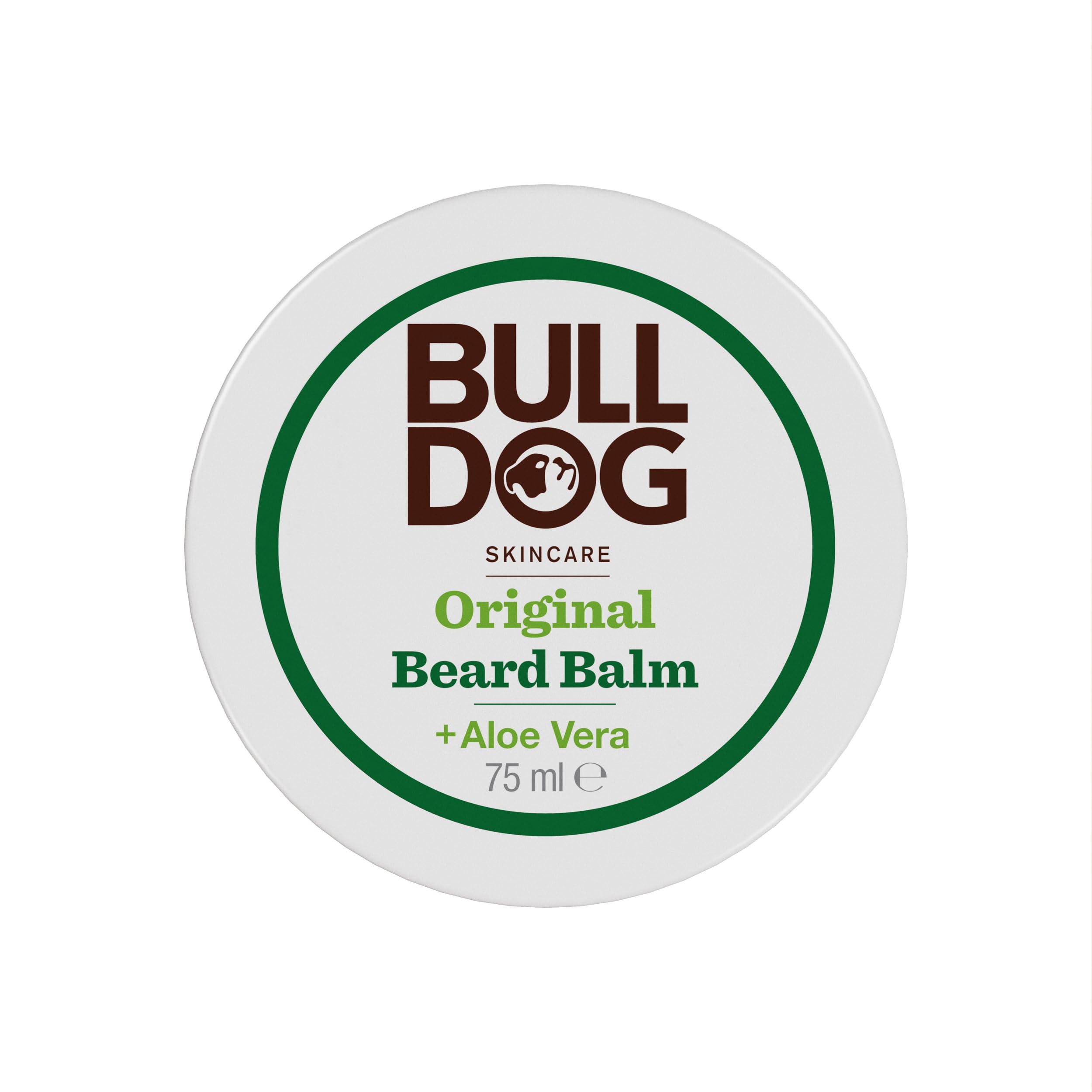 BULLDOG SKINCARE - Original Beard Balm, For Condition & Light Hold, For All Beard Types, 75g