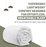 SleepyNights Double Duvet 10.5 Tog All Year UK Made Breathable Hollowfibre view 2