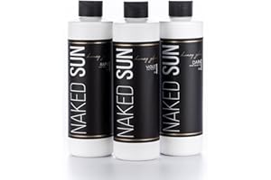 Naked Sun Honey Glow Spray Tanning Solution Trio Bundle (3 Items): Dark Bronze, Violet and Rapid Express Airbrush Tan Mist