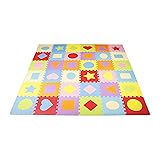 BalanceFrom Kid's Puzzle Exercise Play Mat with EVA