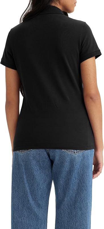 Women's Housemark Polo Shirt Donna, Caviar, S
