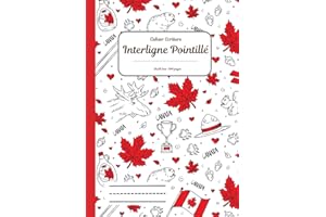 Cahier Ecriture interligné pointillé: Motivez les enfants à développer leur écriture avec enthousiasme en leur offrant ce liv
