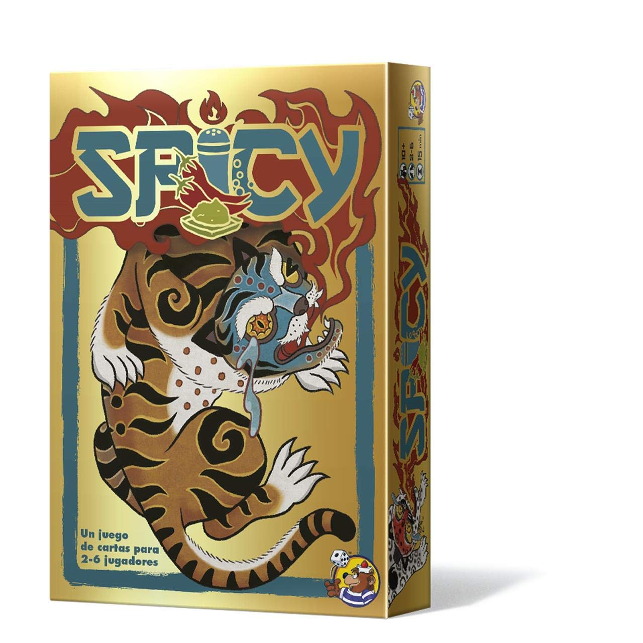 HeidelBÄR Games Spicy Card Game - The Spiciest Lantern Set, Castilian language, 2-6 Players, Ages 10+