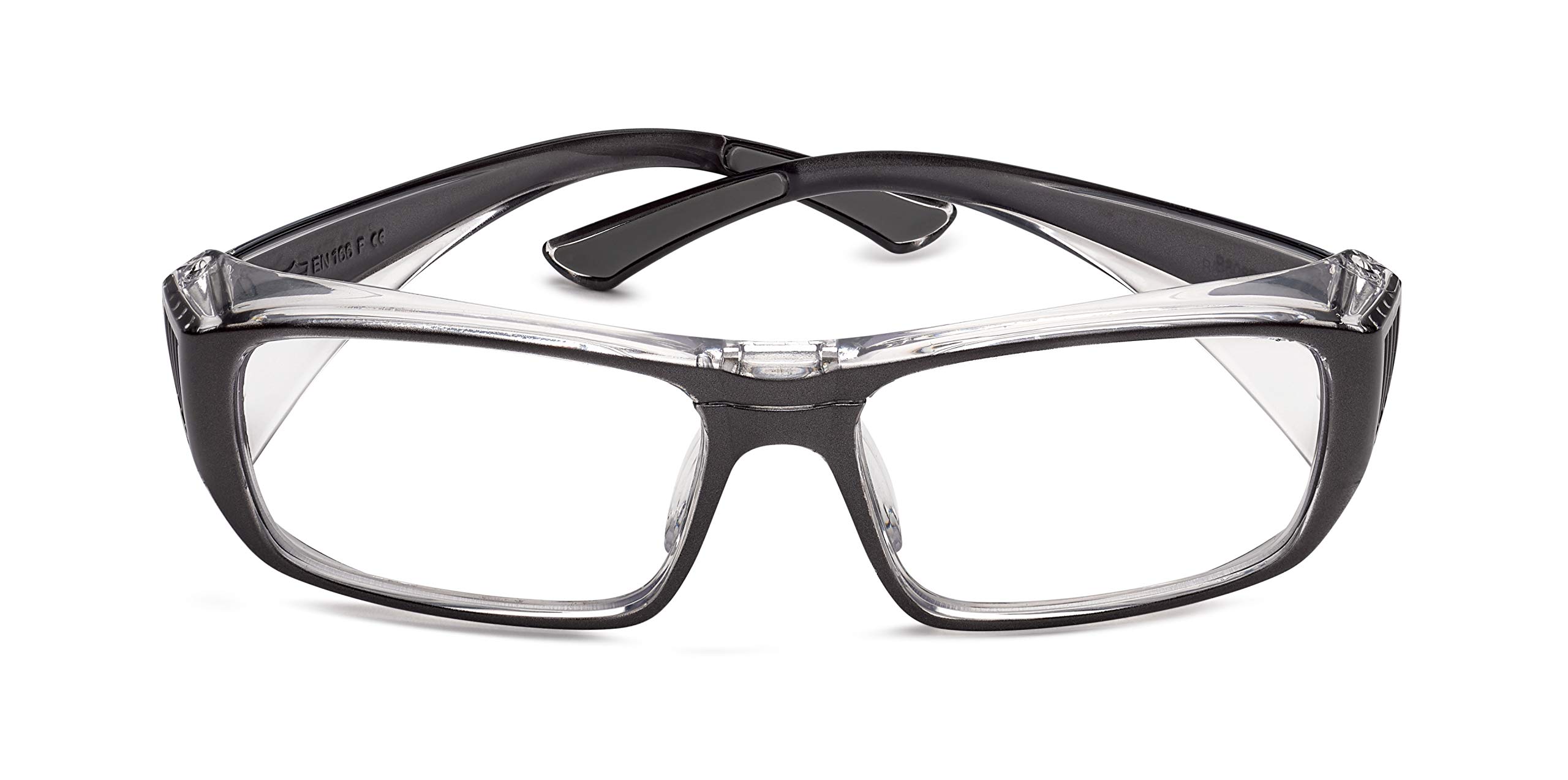 Bolle B808 Safety Glasses, Lightweight, Resistant to Scratch, UV, and Fog. Prescription OK