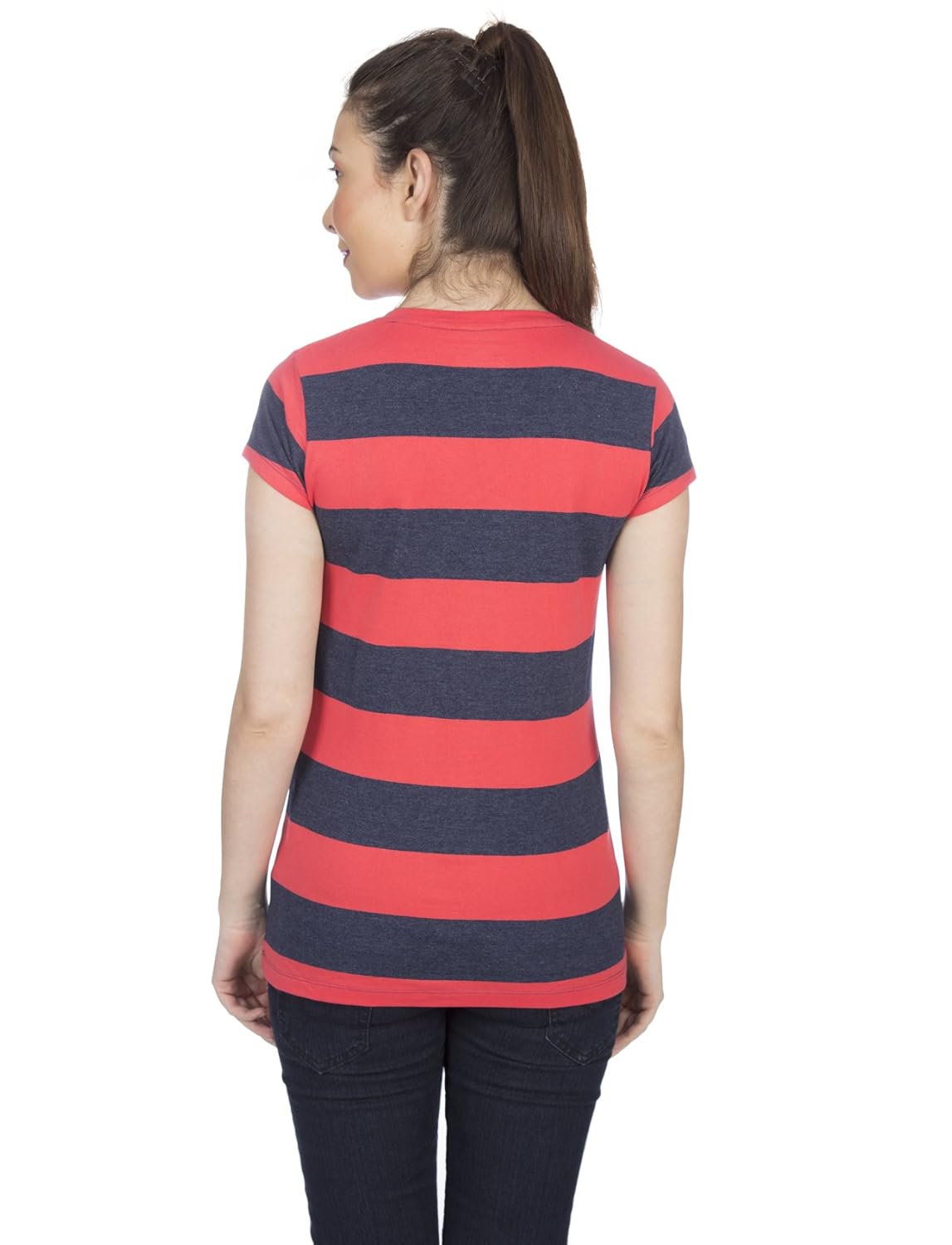 goldstroms v-neck tripe tee