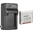 Kastar 1-Pack Battery and AC Wall Charger Replacement for Casio NP-40, Exilim EX-Z1080, EX-Z1200, EX-Z200, EX-Z30, EX-Z300, EX-Z40