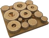 Rosewood Maze-a-Log Treat Toy for Small Animals – Cardboard Puzzle Feeder view 1