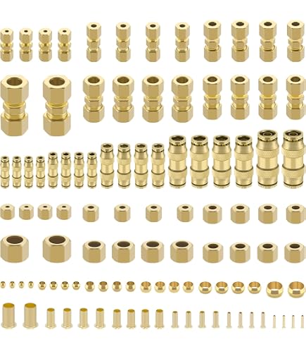 Stainless Steel Swagelok Tube Fitting, Union, 1/8 in. Tube OD