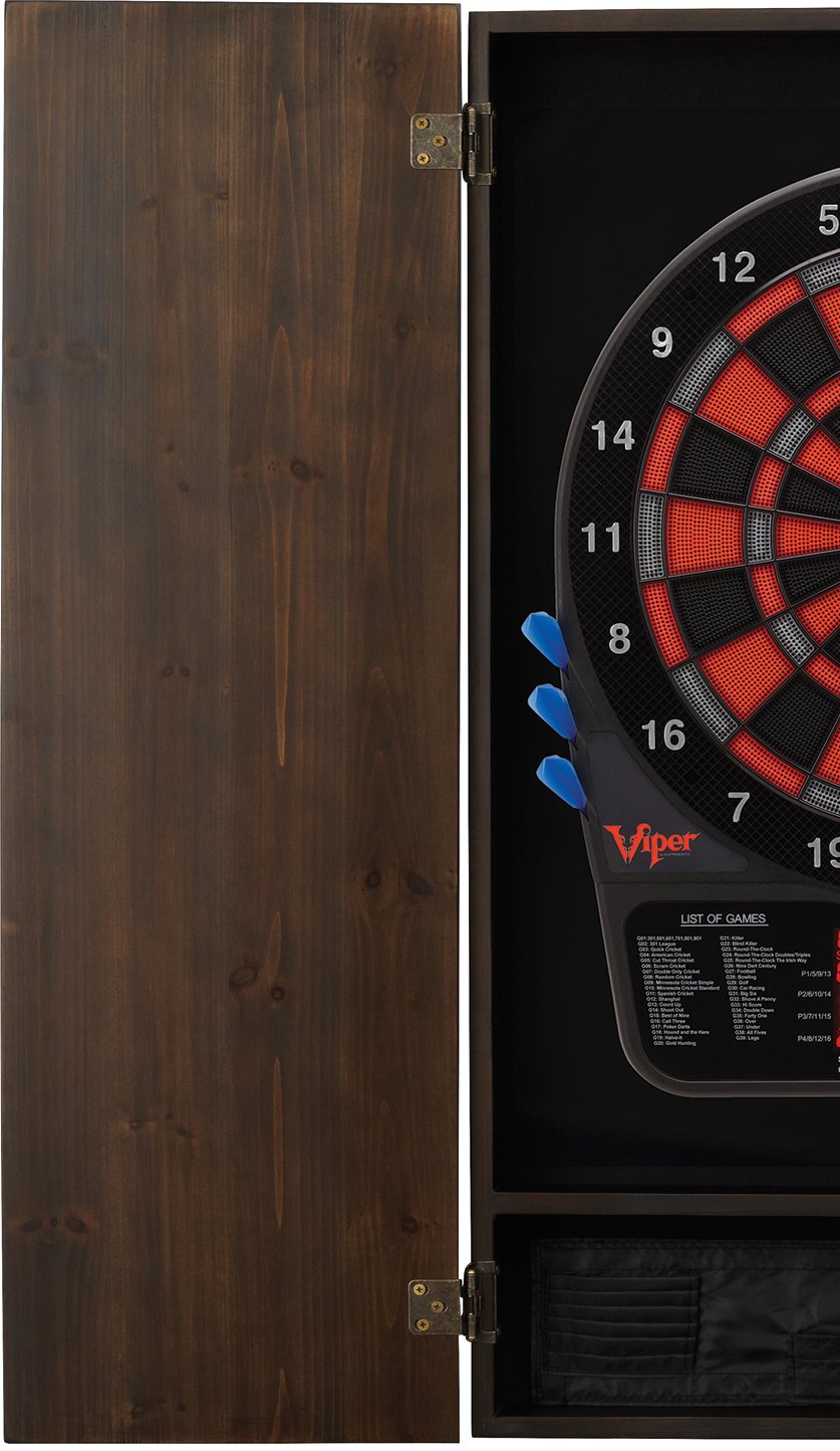 Viper Metropolitan Solid Wood & Electronic Dartboard Readyto